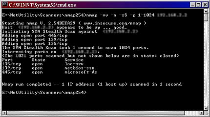 Scansione con Nmap