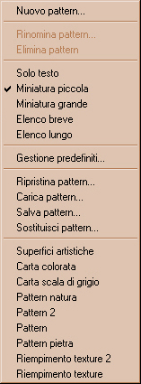 menu Pattern