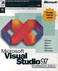 La prima versione di visual studio, correva il 1997