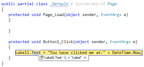 Debug di pagine ASP.NET